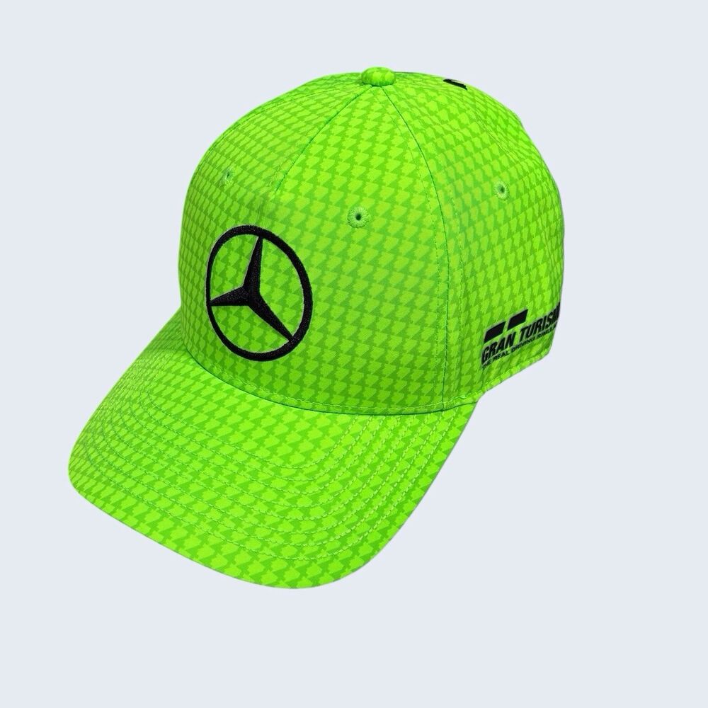 Mercedes AMG Petronas F1 Racing Cap Lewis Hamilton 2023 Special Edition Green